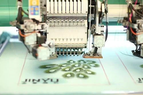 Maintenance of embroidery machine - marking method of cam synchronization