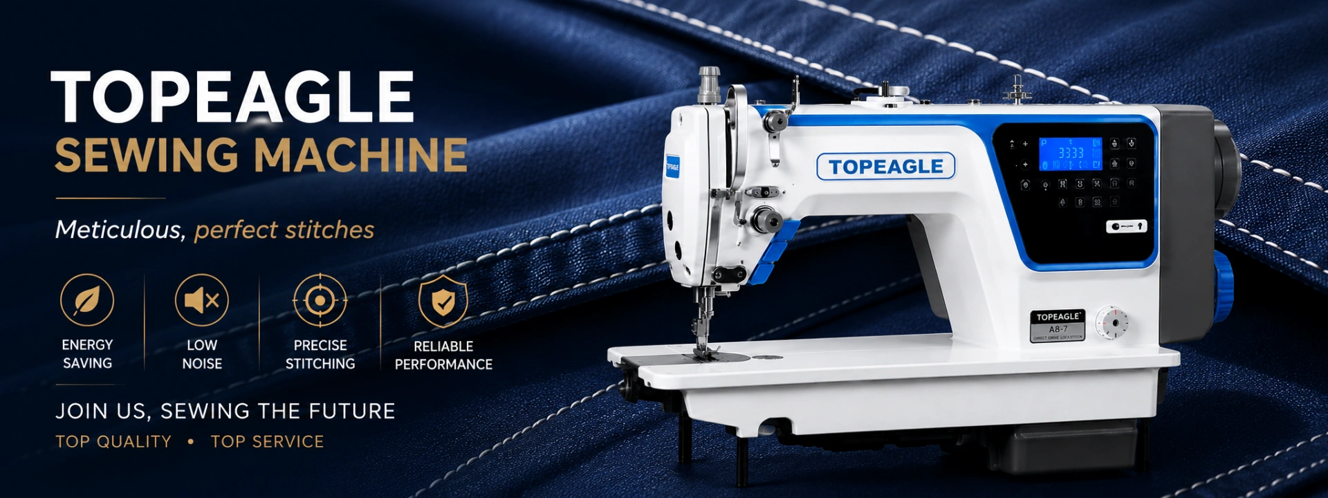 TOPEAGLE industrial sewing machine supplier since 1996