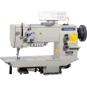 Walking foot leather sewing machine